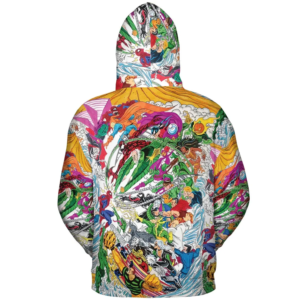Spidey Sense Spider Man All-over Print Hoodie - 5