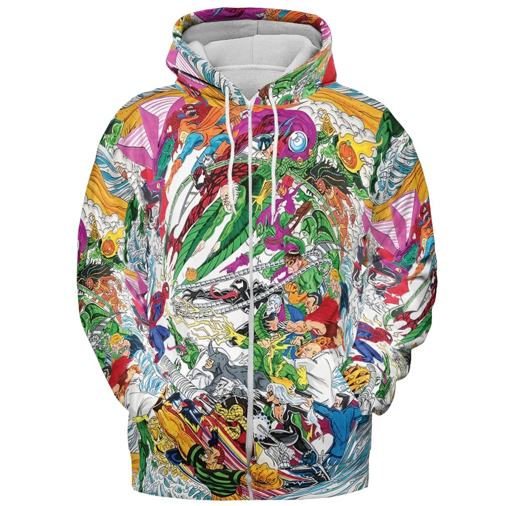 Spidey Sense Spider Man All-over Print Hoodie - 4