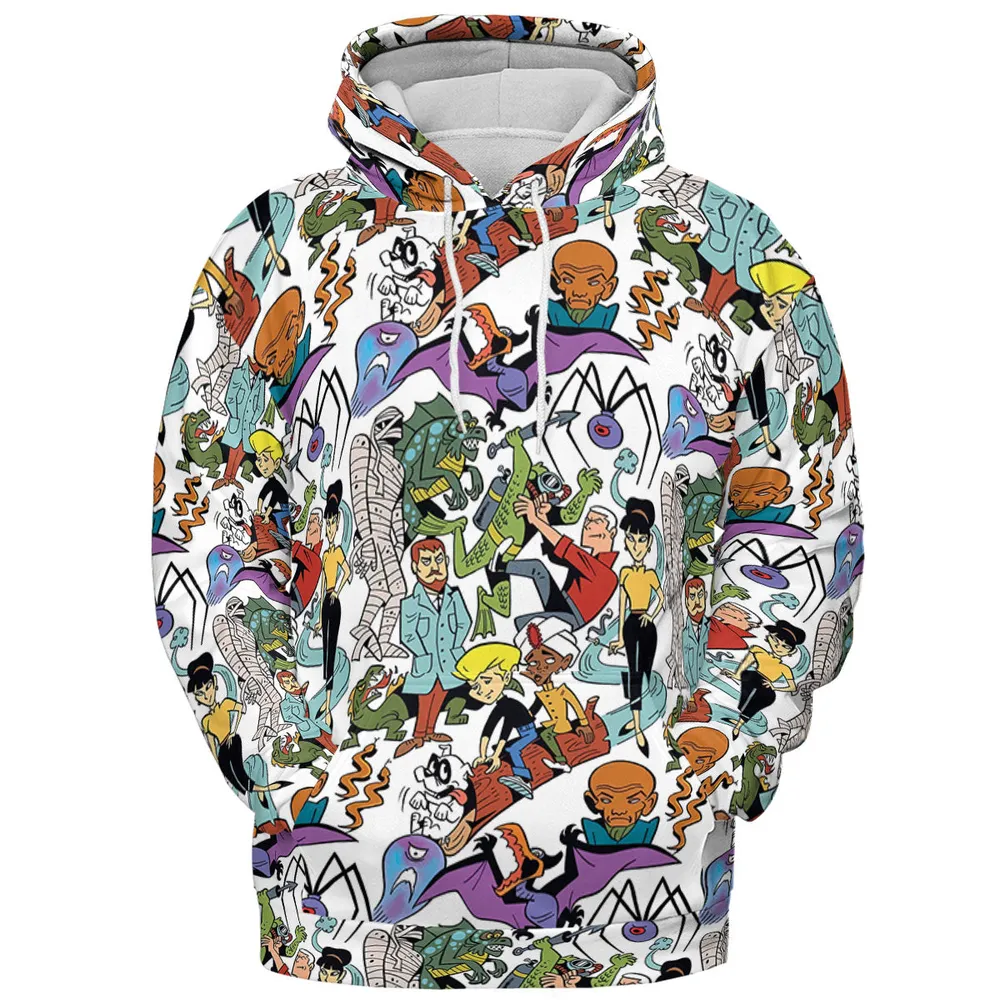 The Adventures Jonny Quest All-over Print Hoodie - 3