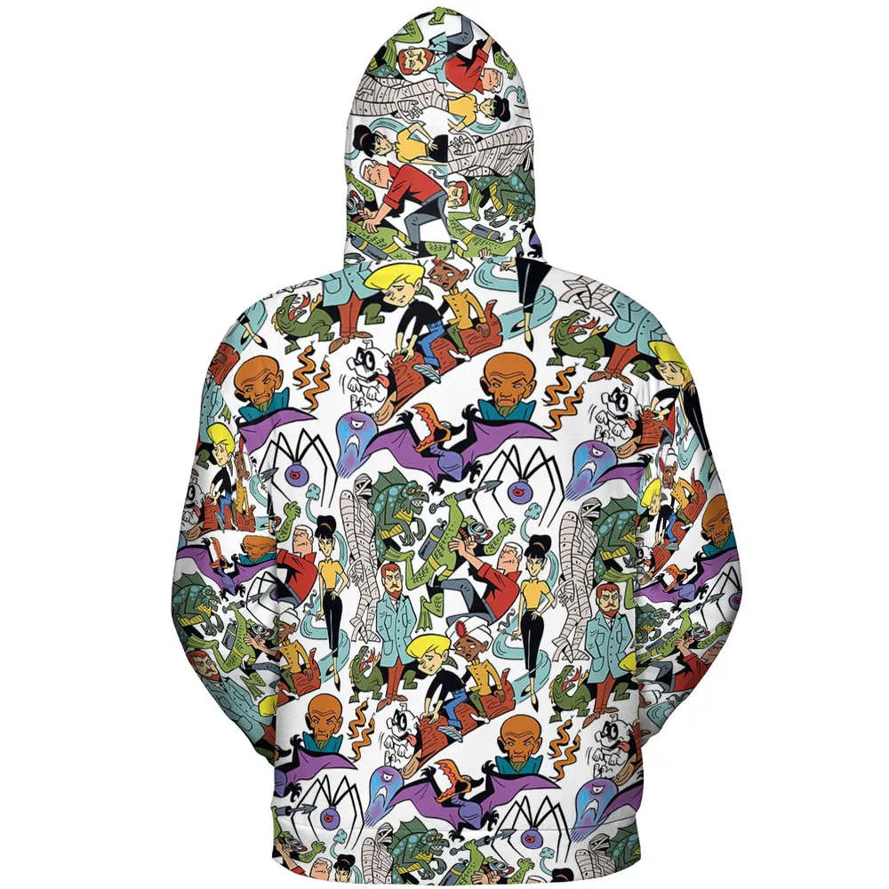 The Adventures Jonny Quest All-over Print Hoodie - 5