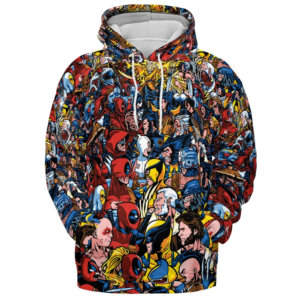 70 Variants and Bloodlines All-over Print Hoodie - 3