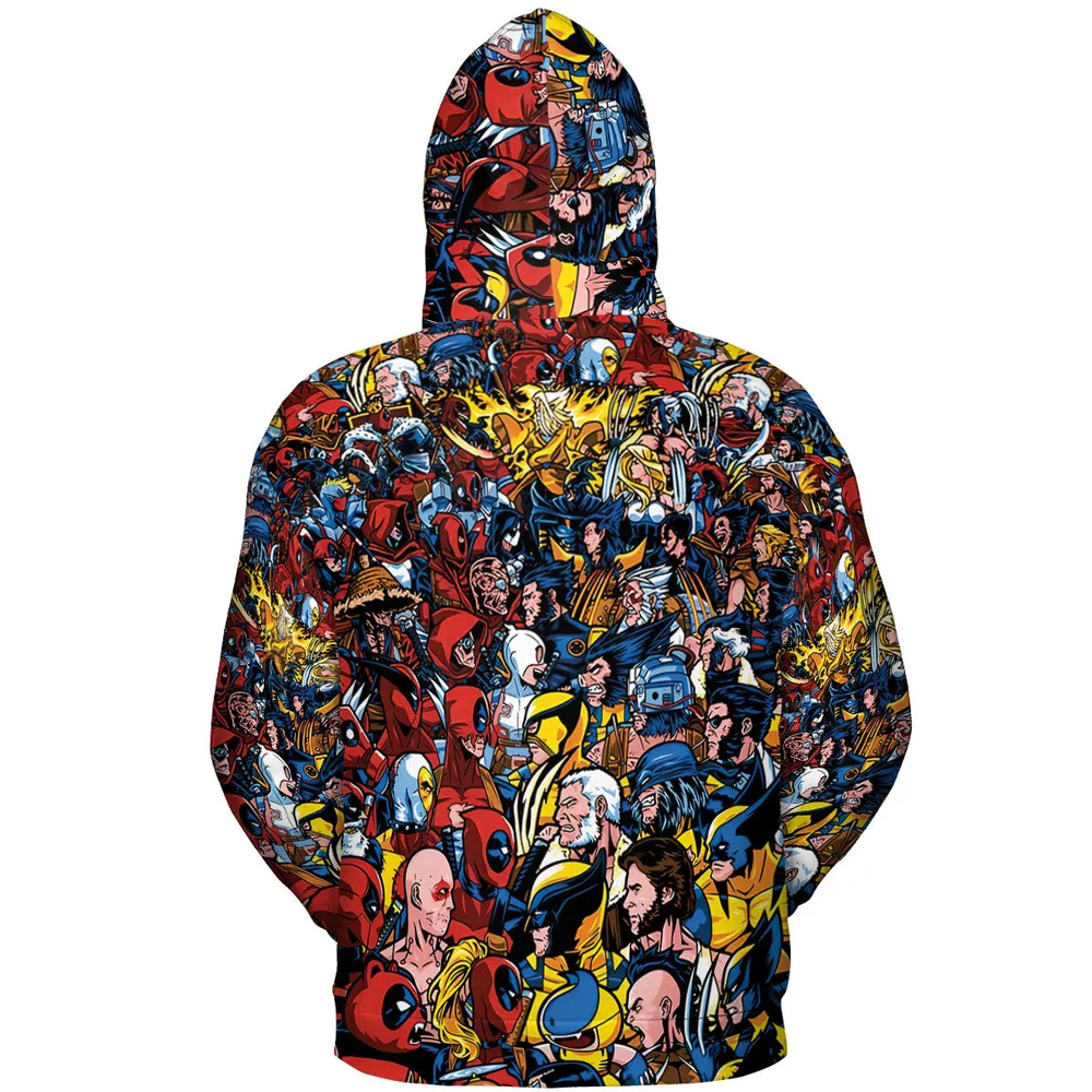 70 Variants and Bloodlines All-over Print Hoodie - 5