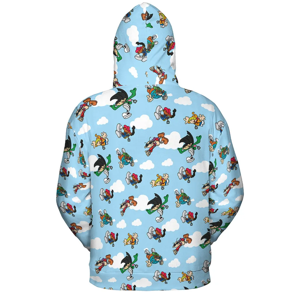 Codename Kid Next Door Characters All-over Print Hoodie - 5