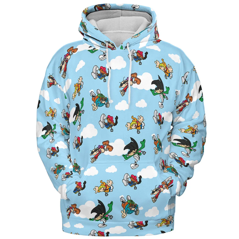 Codename Kid Next Door Characters All-over Print Hoodie - 3