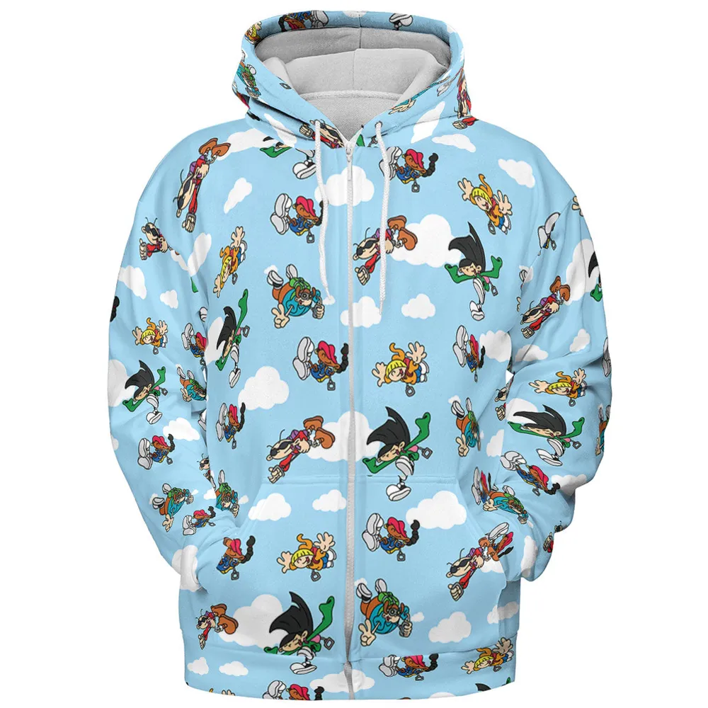 Codename Kid Next Door Characters All-over Print Hoodie - 4