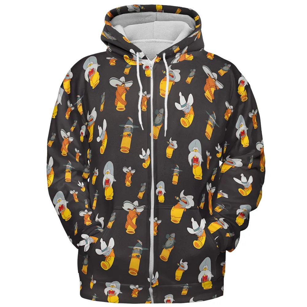 Toon Bullet Roger Rabbit Original All-over Print Hoodie - 4