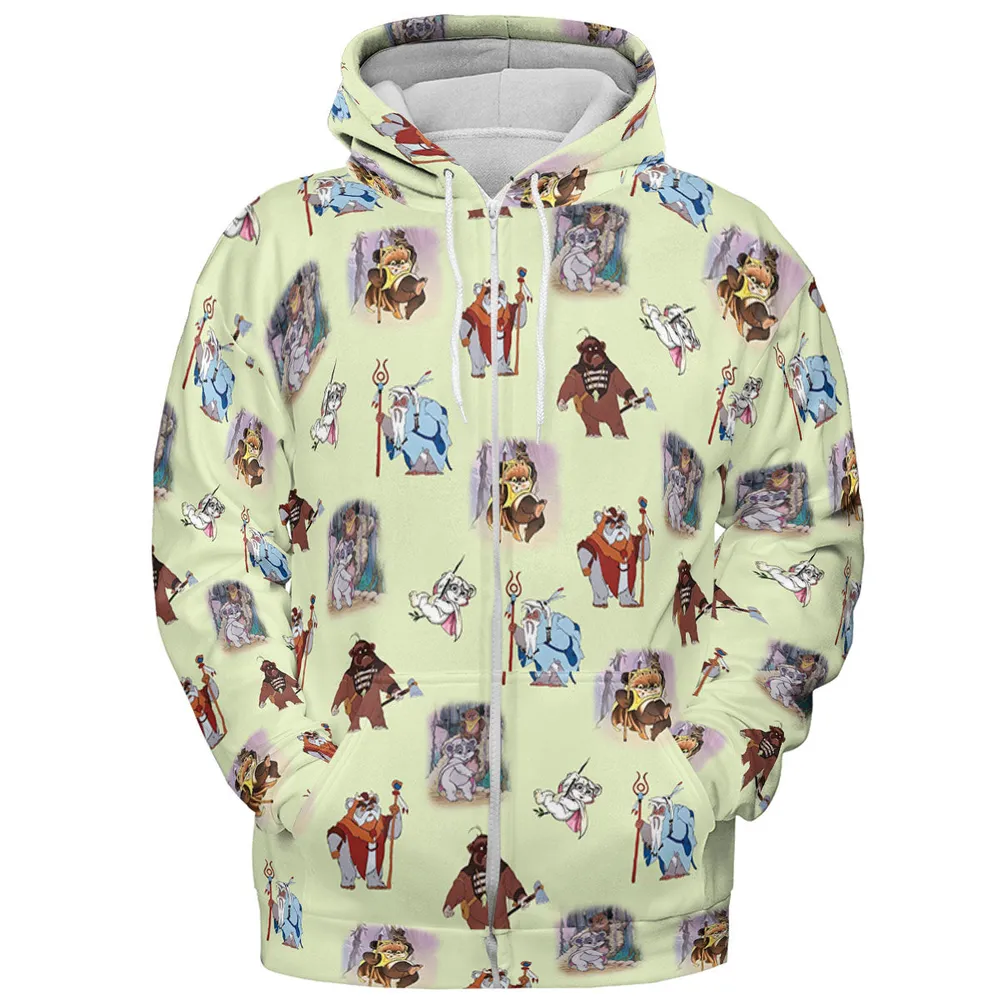 Ewoks Characters Star Wars All-over Print Hoodie - 4