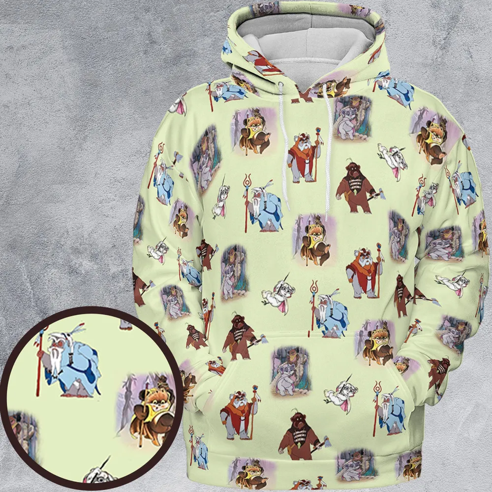 Ewoks Characters Star Wars All-over Print Hoodie - 2