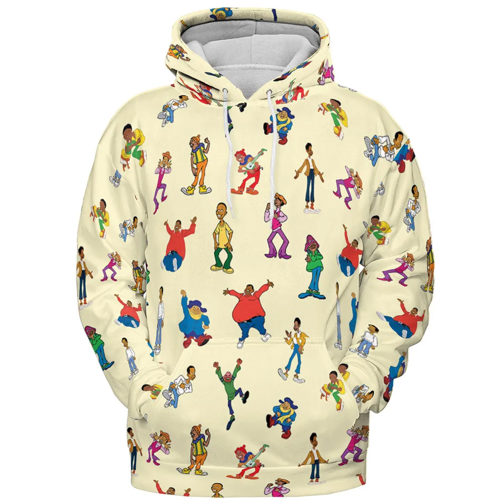 Fat Albert and the Cosby Kids All-over Print Hoodie - 3