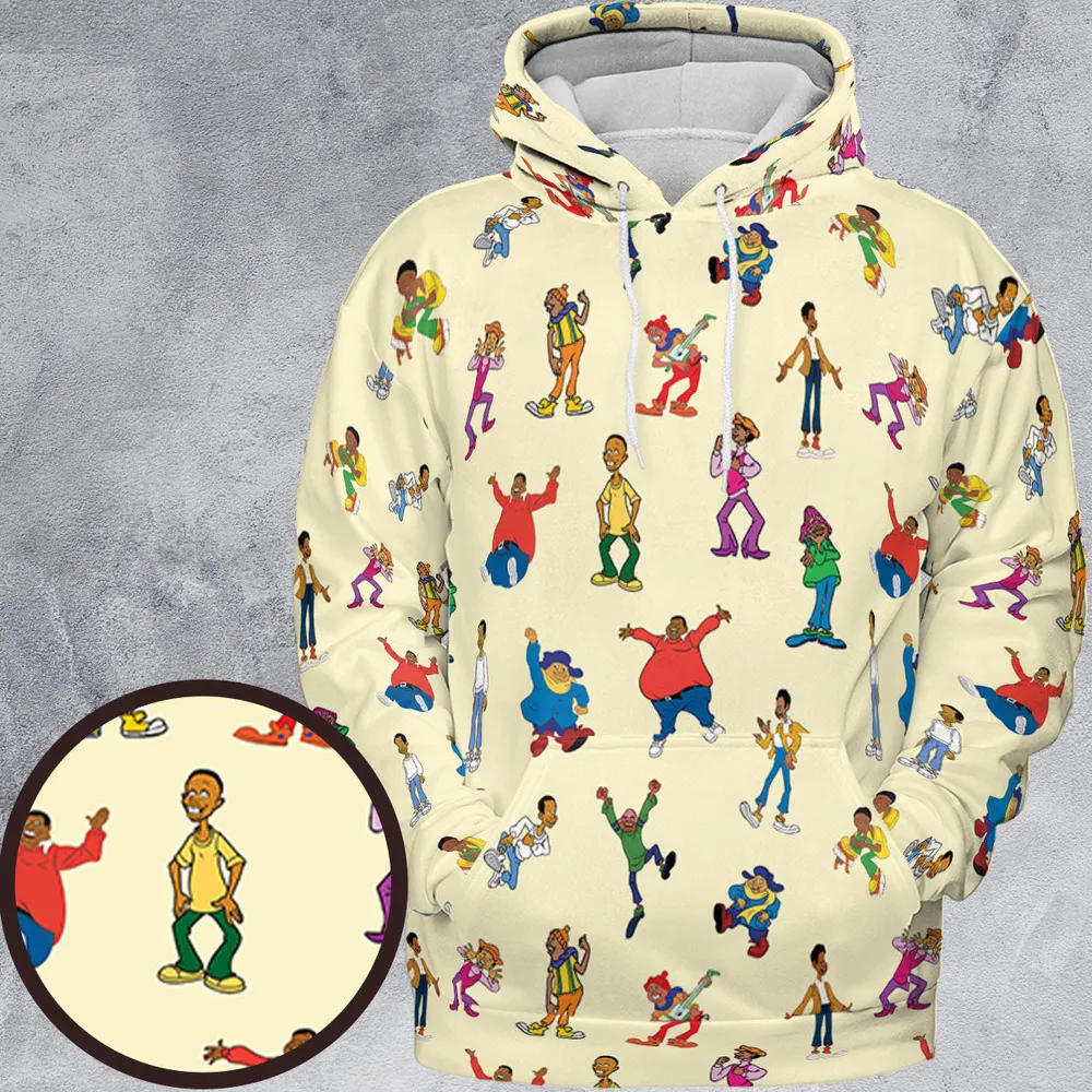Fat Albert and the Cosby Kids All-over Print Hoodie - 2