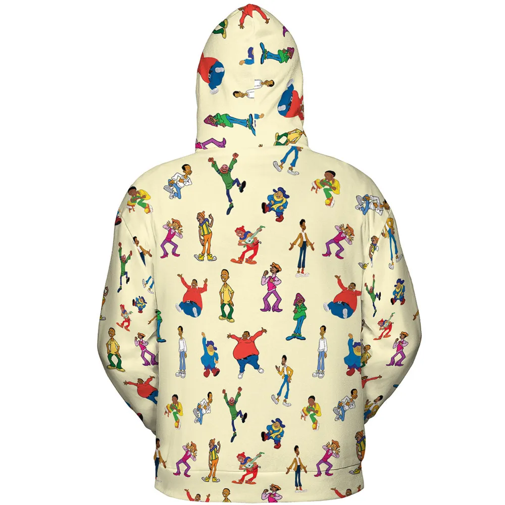 Fat Albert and the Cosby Kids All-over Print Hoodie - 5
