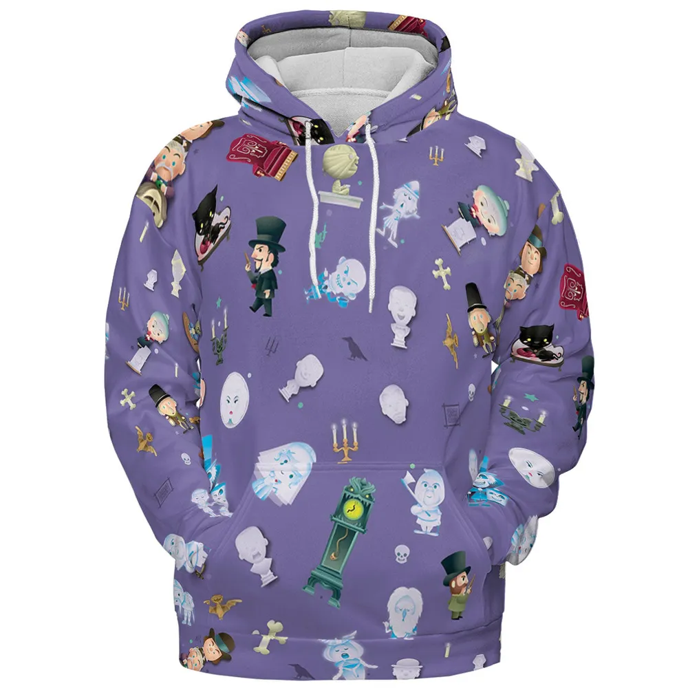 Ghoul Chic Haunted Mansion All-over Print Hoodie - 3