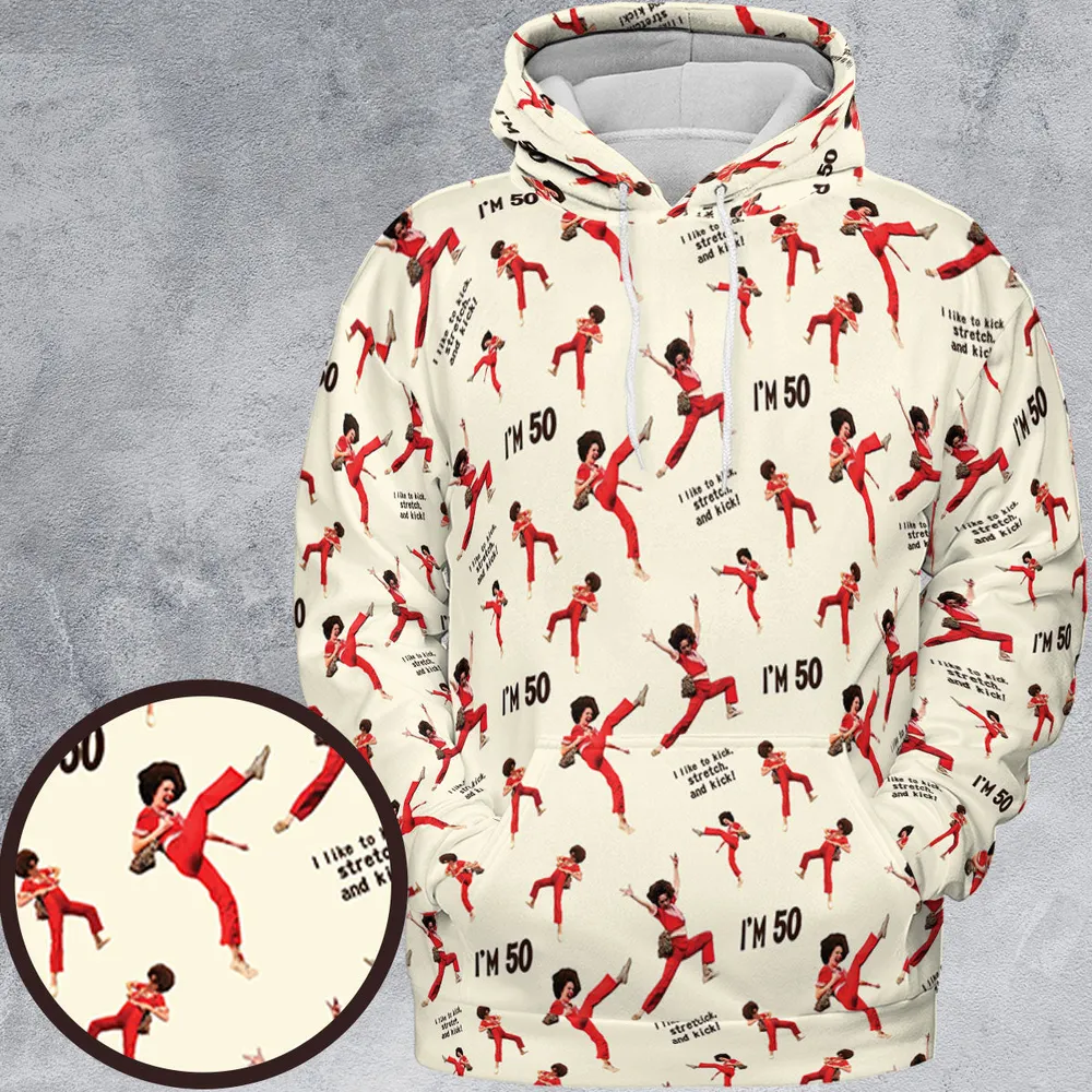 I'm 50 Sally O'Malley SNL All-over Print Hoodie - 2