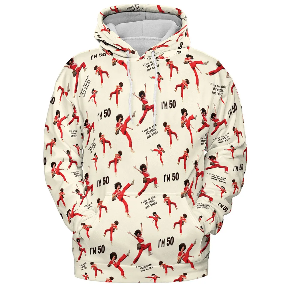 I'm 50 Sally O'Malley SNL All-over Print Hoodie - 3