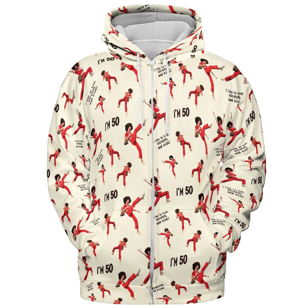 I'm 50 Sally O'Malley SNL All-over Print Hoodie - 4