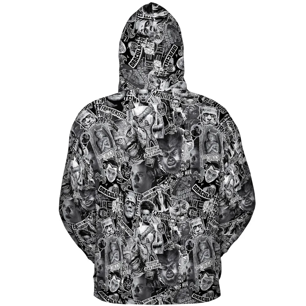 The Monsters Universal Classic Monsters All-over Print Hoodie - 5