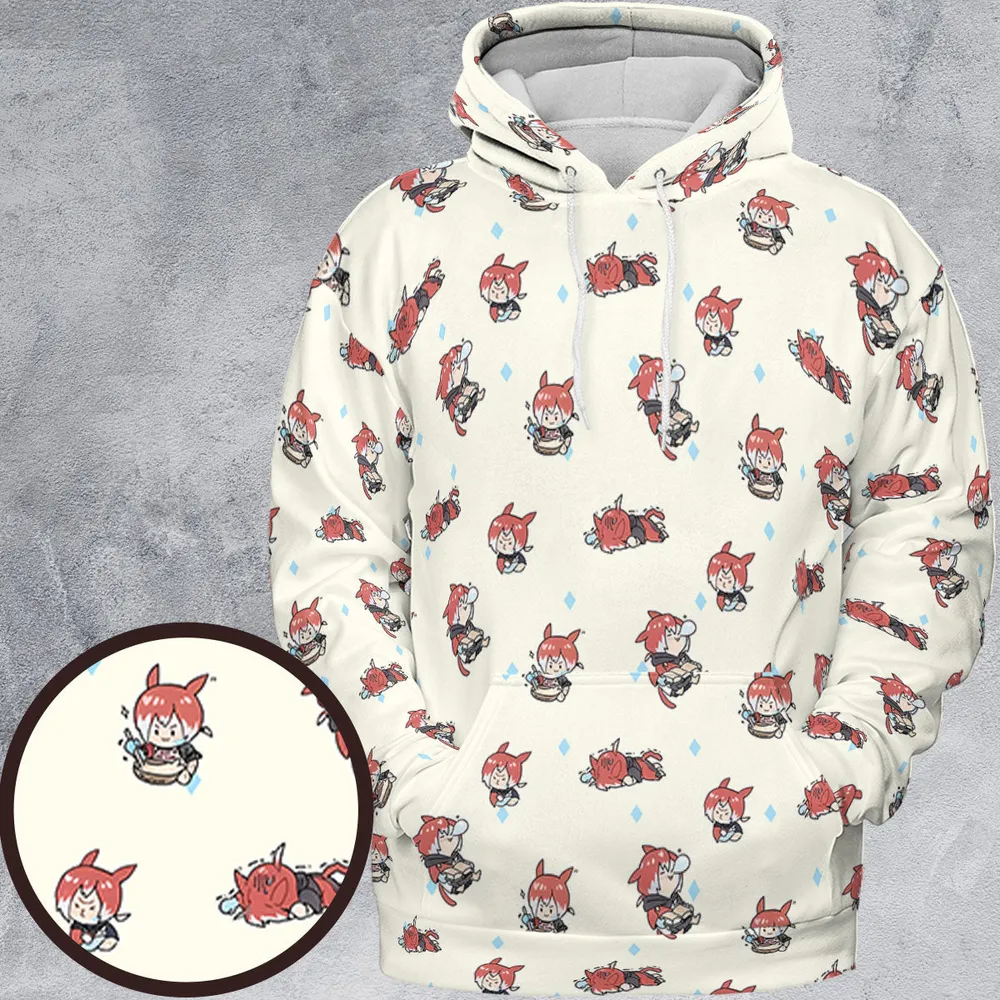 Crystal Exarch Final Fantasy All-over Print Hoodie - 2