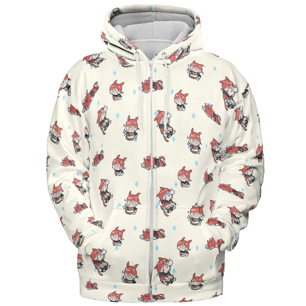 Crystal Exarch Final Fantasy All-over Print Hoodie - 4