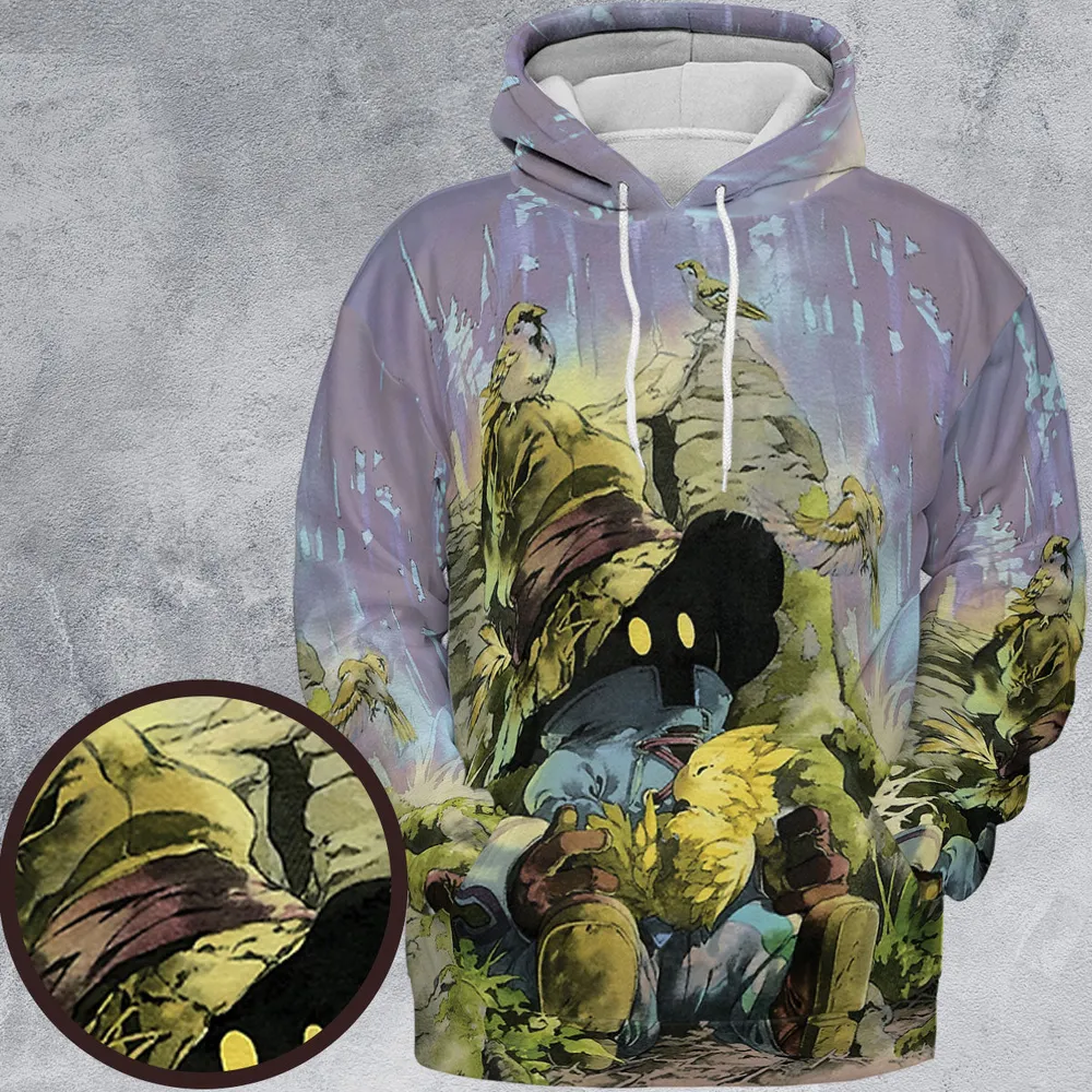 Vivi Rain Final Fantasy All-over Print Hoodie - 2