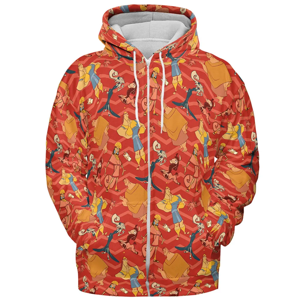 The Emperor's New Groove All-over Print Hoodie - 4