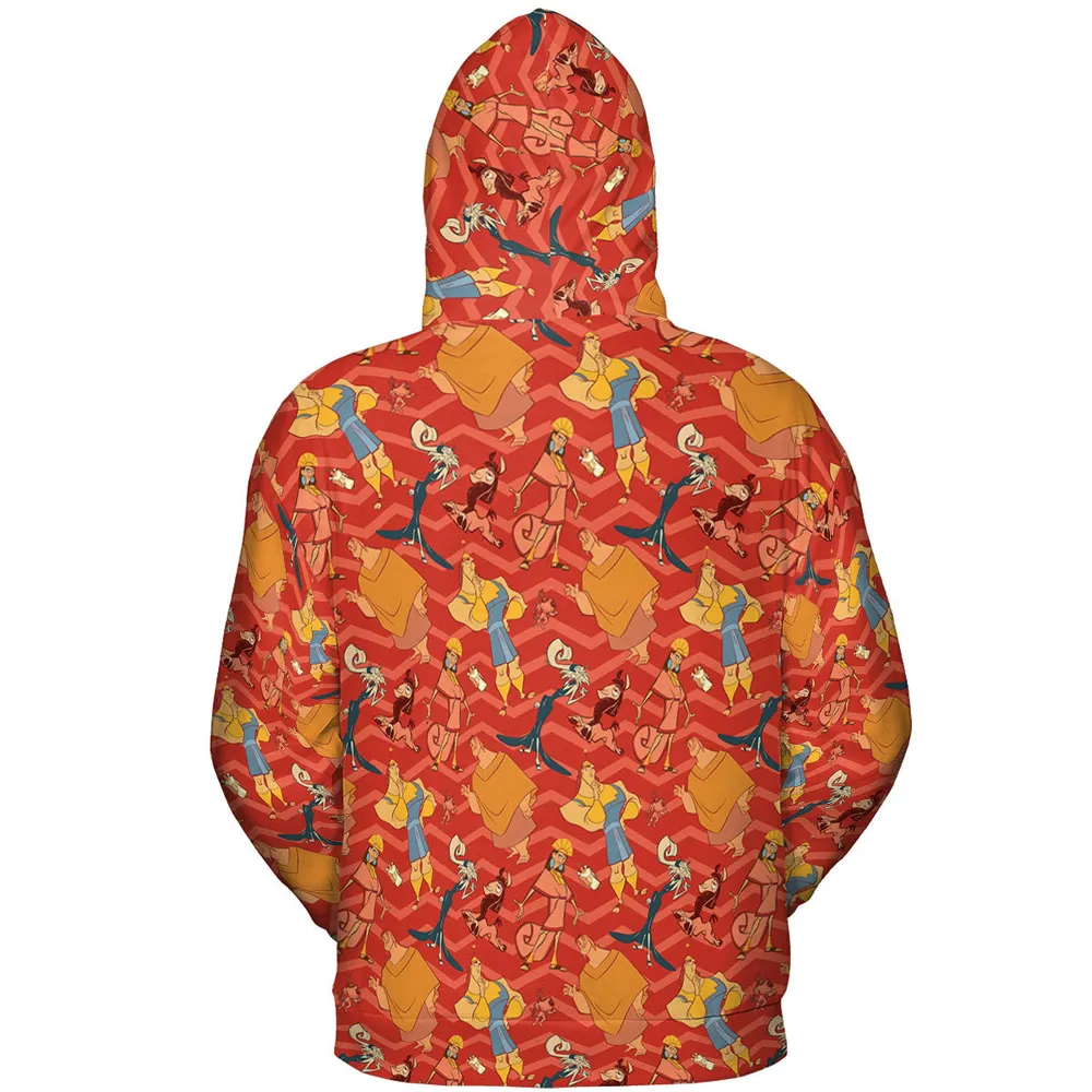 The Emperor's New Groove All-over Print Hoodie - 5
