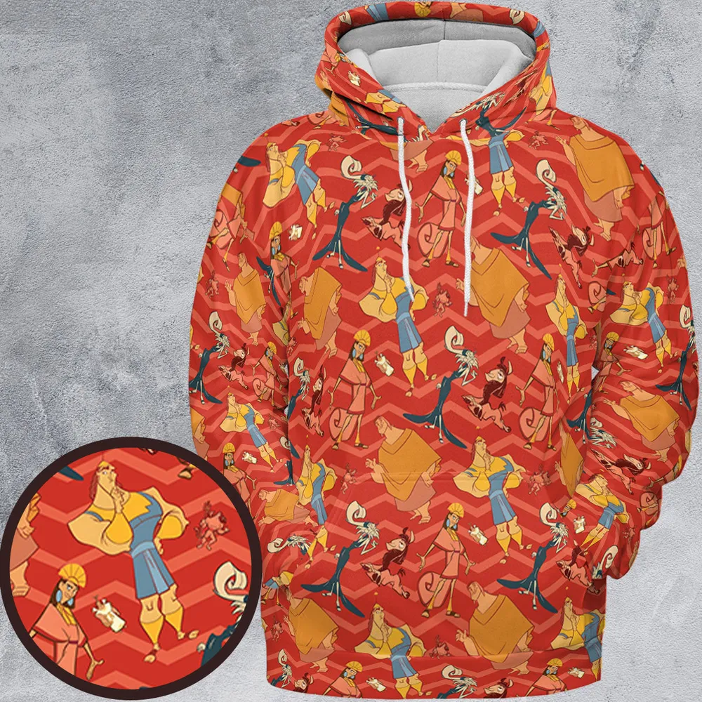 The Emperor's New Groove All-over Print Hoodie - 2