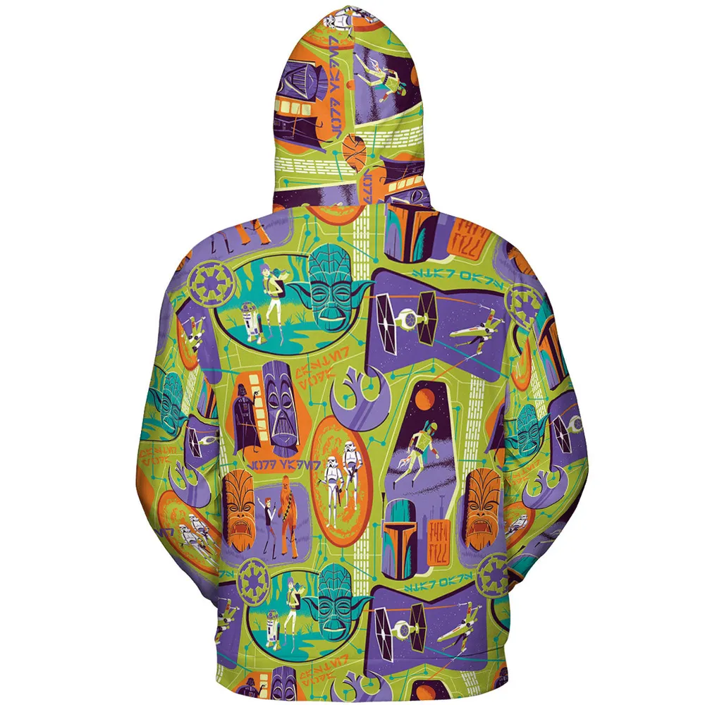 Summer Vibe Star Wars All-over Print Hoodie - 5