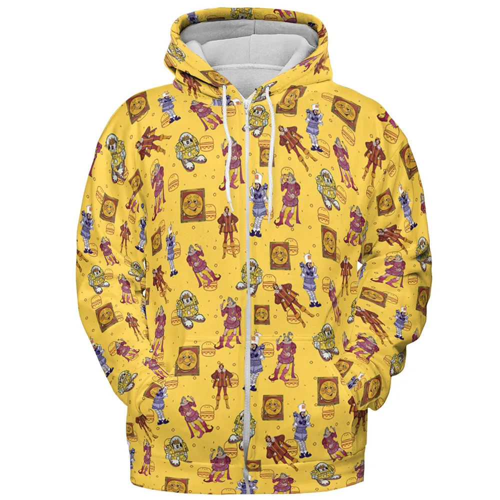 Vintage Burger King Commercial 1980 All-over Print Hoodie - 4