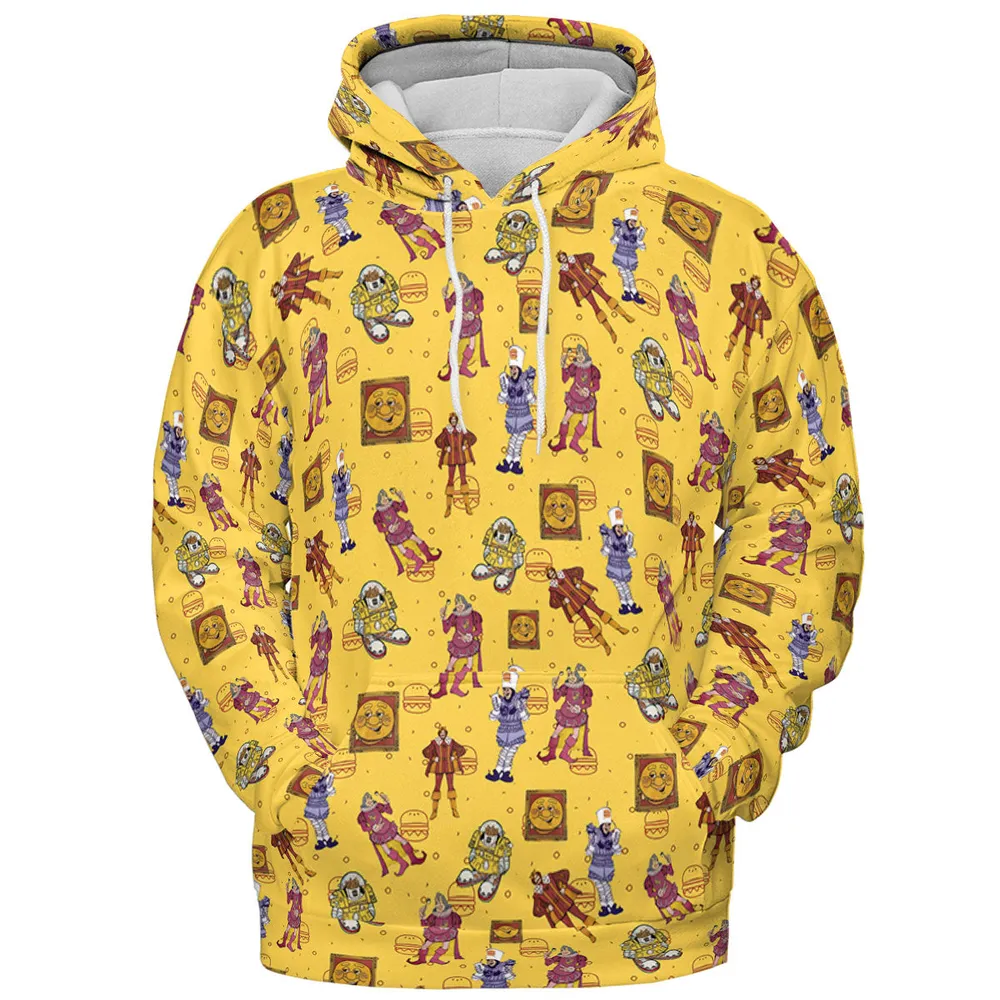 Vintage Burger King Commercial 1980 All-over Print Hoodie - 3