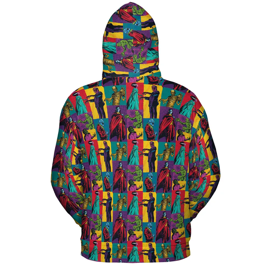 Monsterror Universal Classic Monsters All-over Print Hoodie - 5