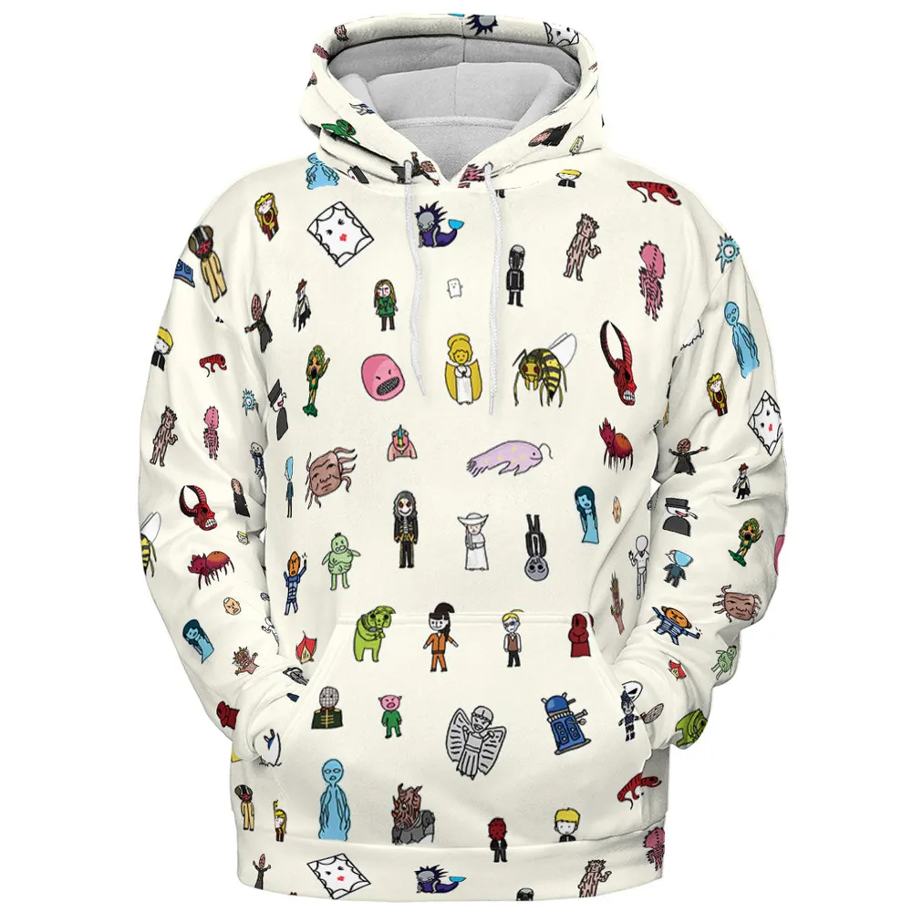 Doctor Who Universe All-over Print Hoodie - 3