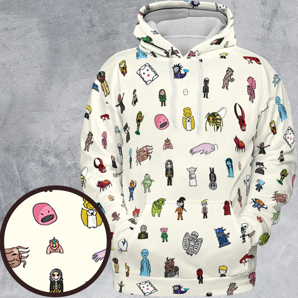 Doctor Who Universe All-over Print Hoodie - 2