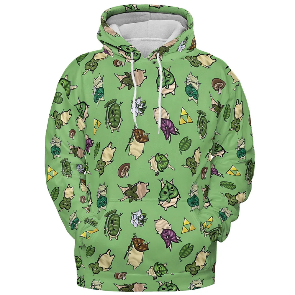 Korok Style The Legend of Zelda All-over Print Hoodie - 3
