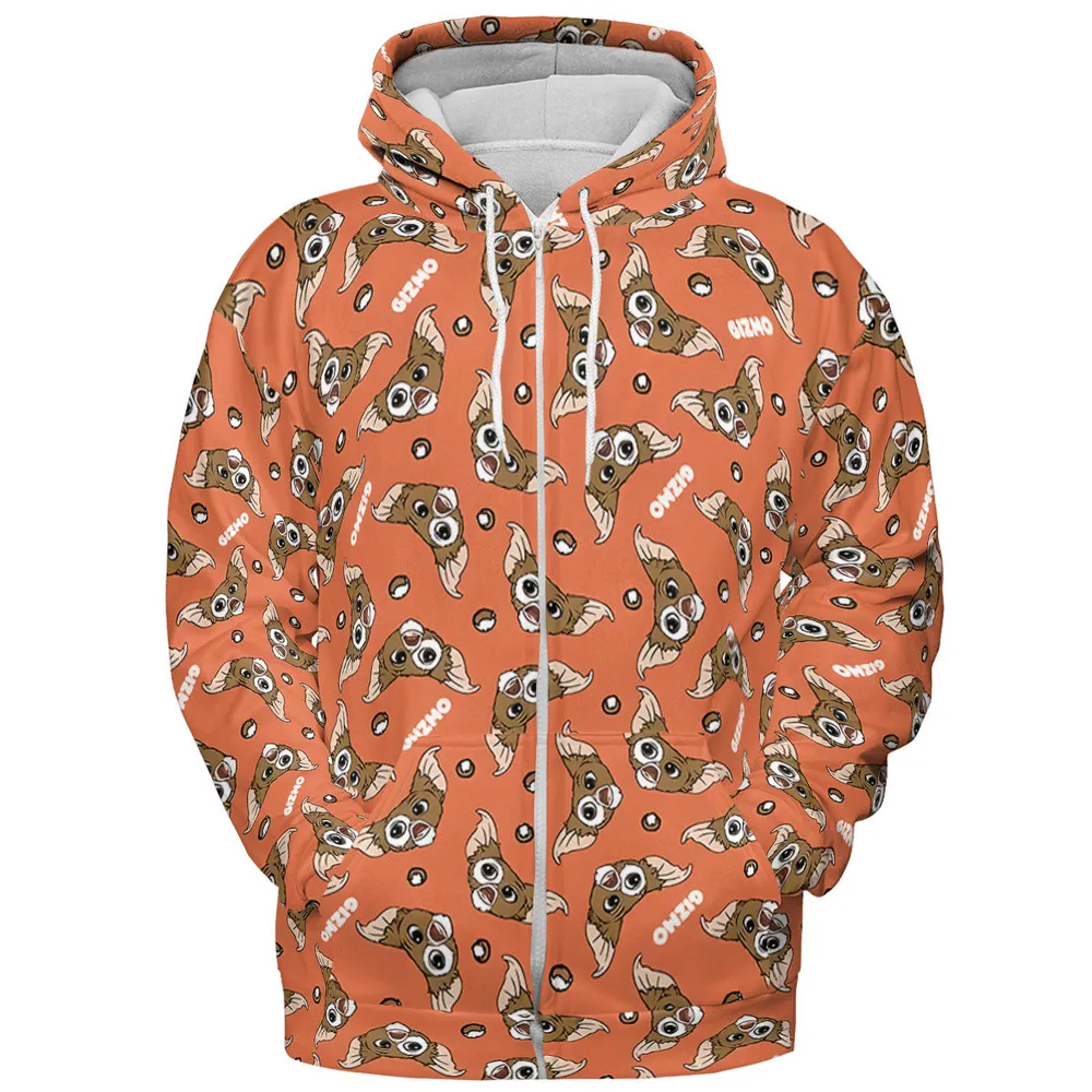 Gremlins Gizmo Head Toss All-over Print Hoodie - 4