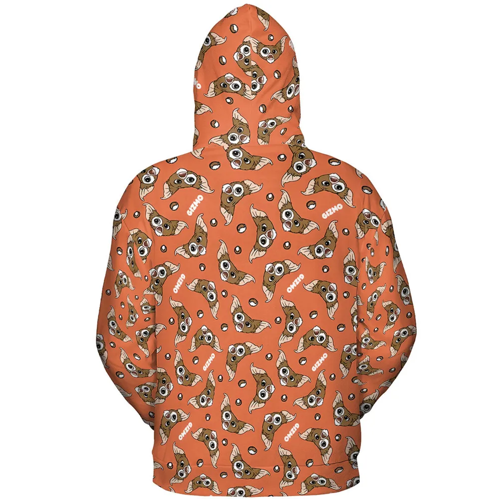 Gremlins Gizmo Head Toss All-over Print Hoodie - 5