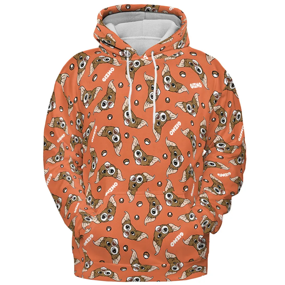 Gremlins Gizmo Head Toss All-over Print Hoodie - 3