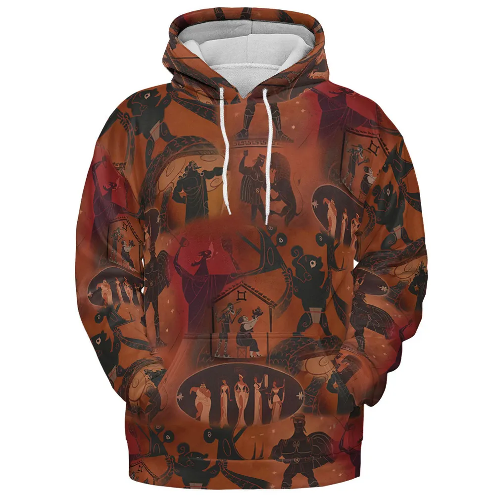 Ancient Hero Hercules 1997 Seamless All-over Print Hoodie - 3