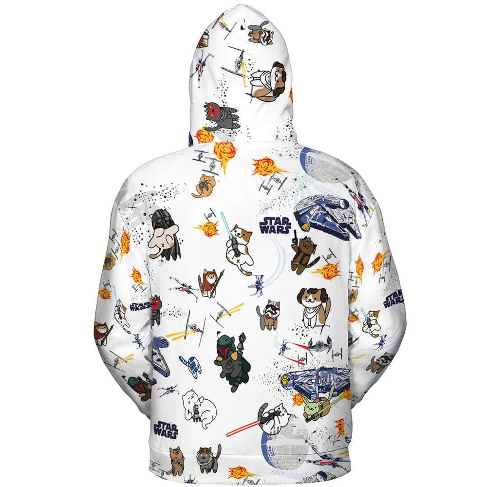 Star Wars Cats All-over Print Hoodie - 5