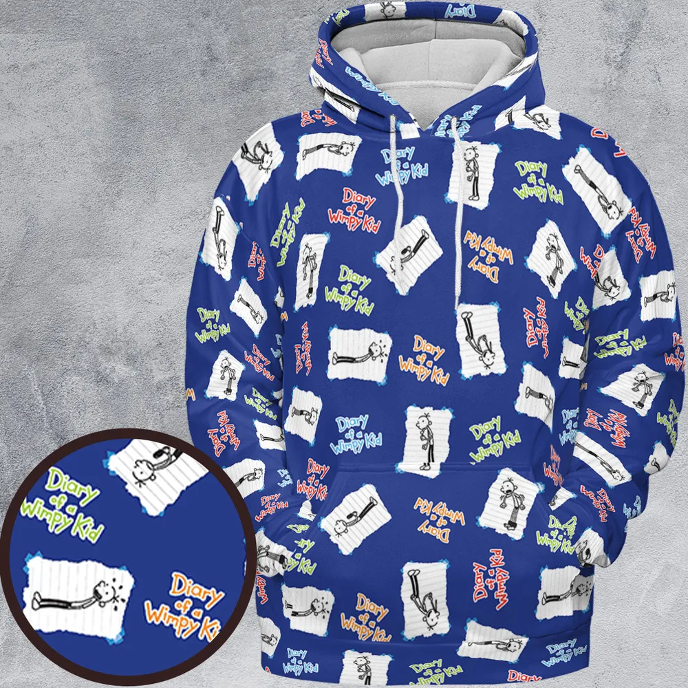 Diary of a Wimpy Kid All-over Print Hoodie - 2