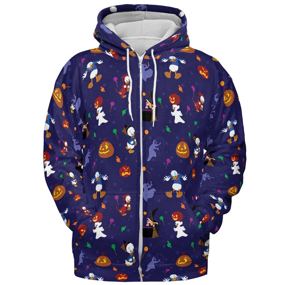 Spooky Month Halloween All-over Print Hoodie - 4