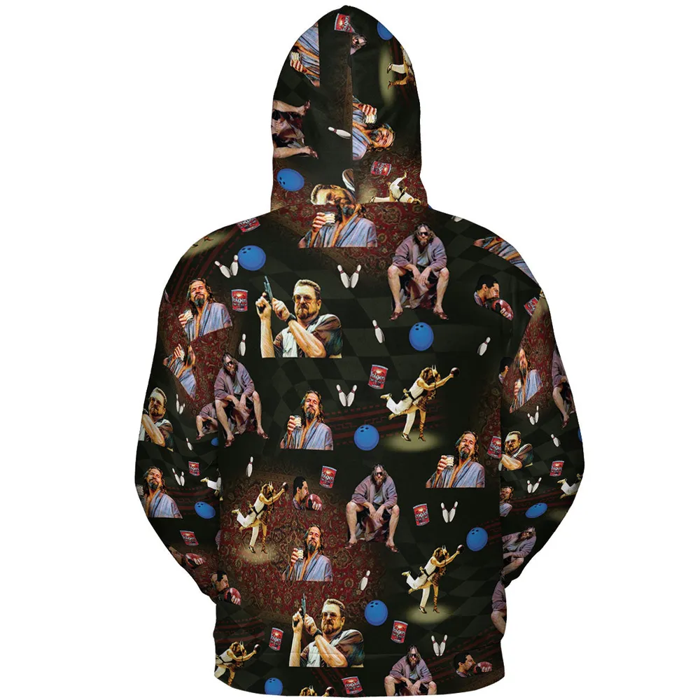 The Big Lebowski All-over Print Hoodie - 5