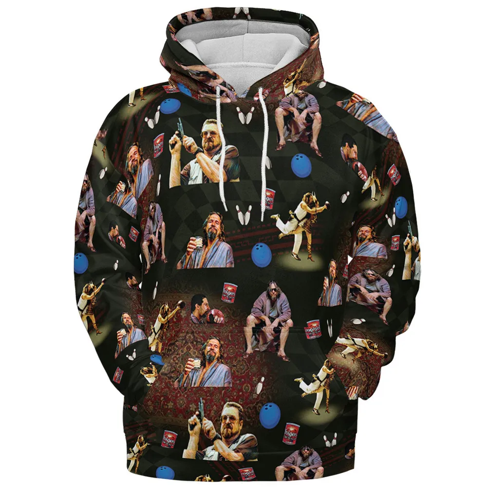 The Big Lebowski All-over Print Hoodie - 3
