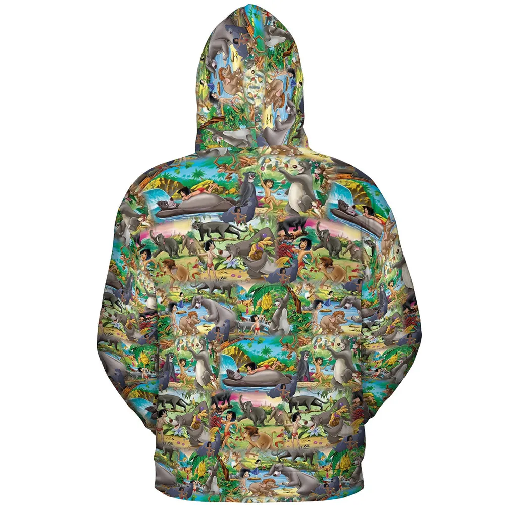 The Jungle Book Rudyard Kipling Seamless All-over Print Hoodie - 5