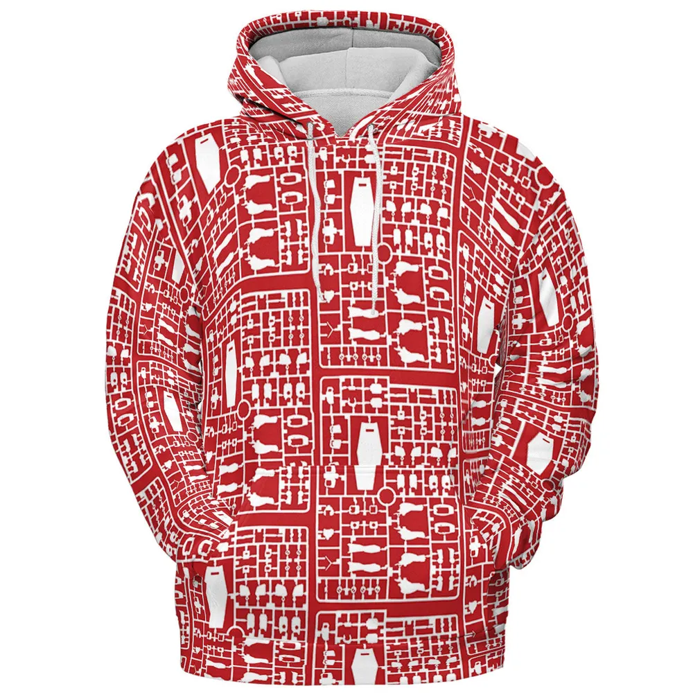 Gundam Runner All-over Print Hoodie - 3