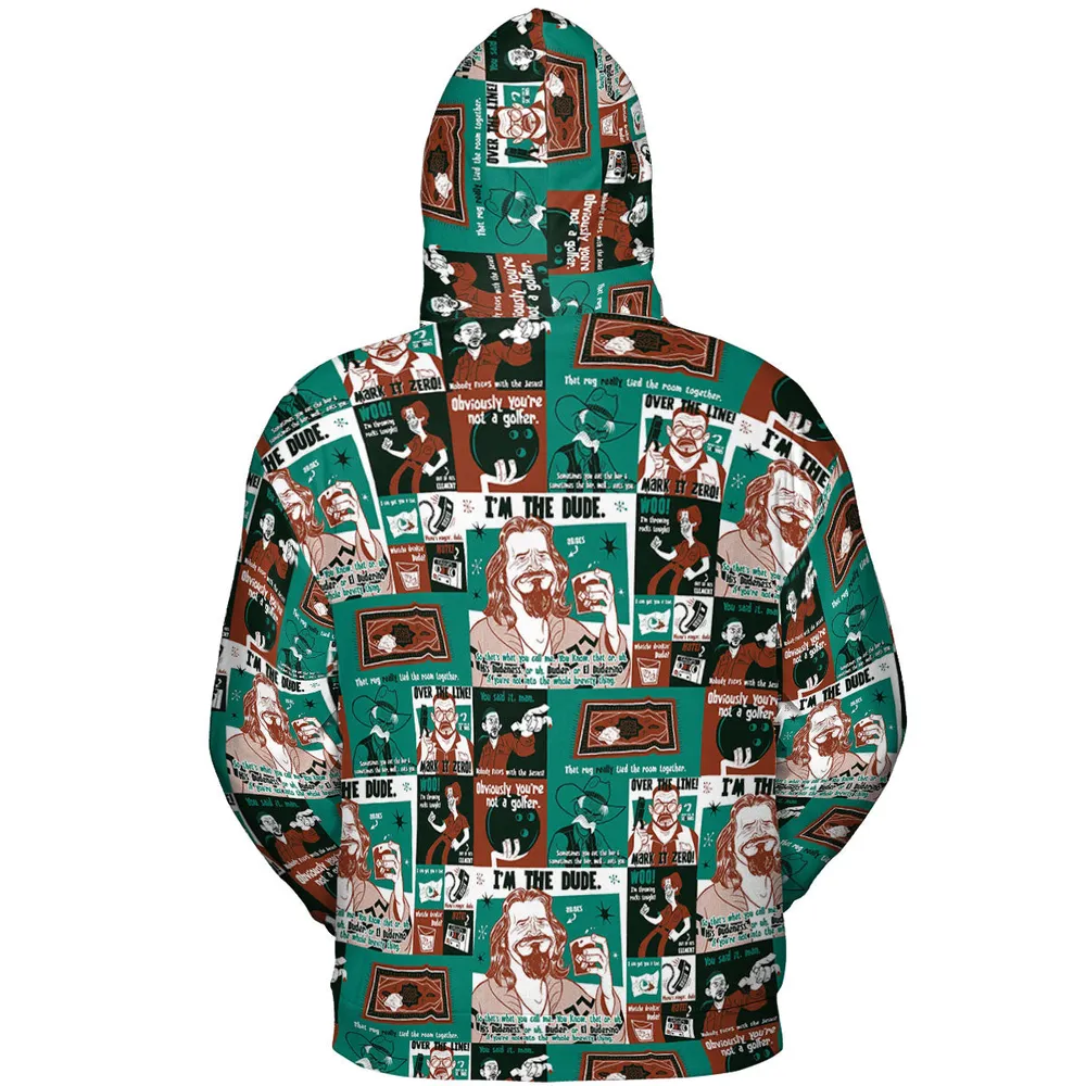 I'm The Dude The Big Lebowski All-over Print Hoodie - 5