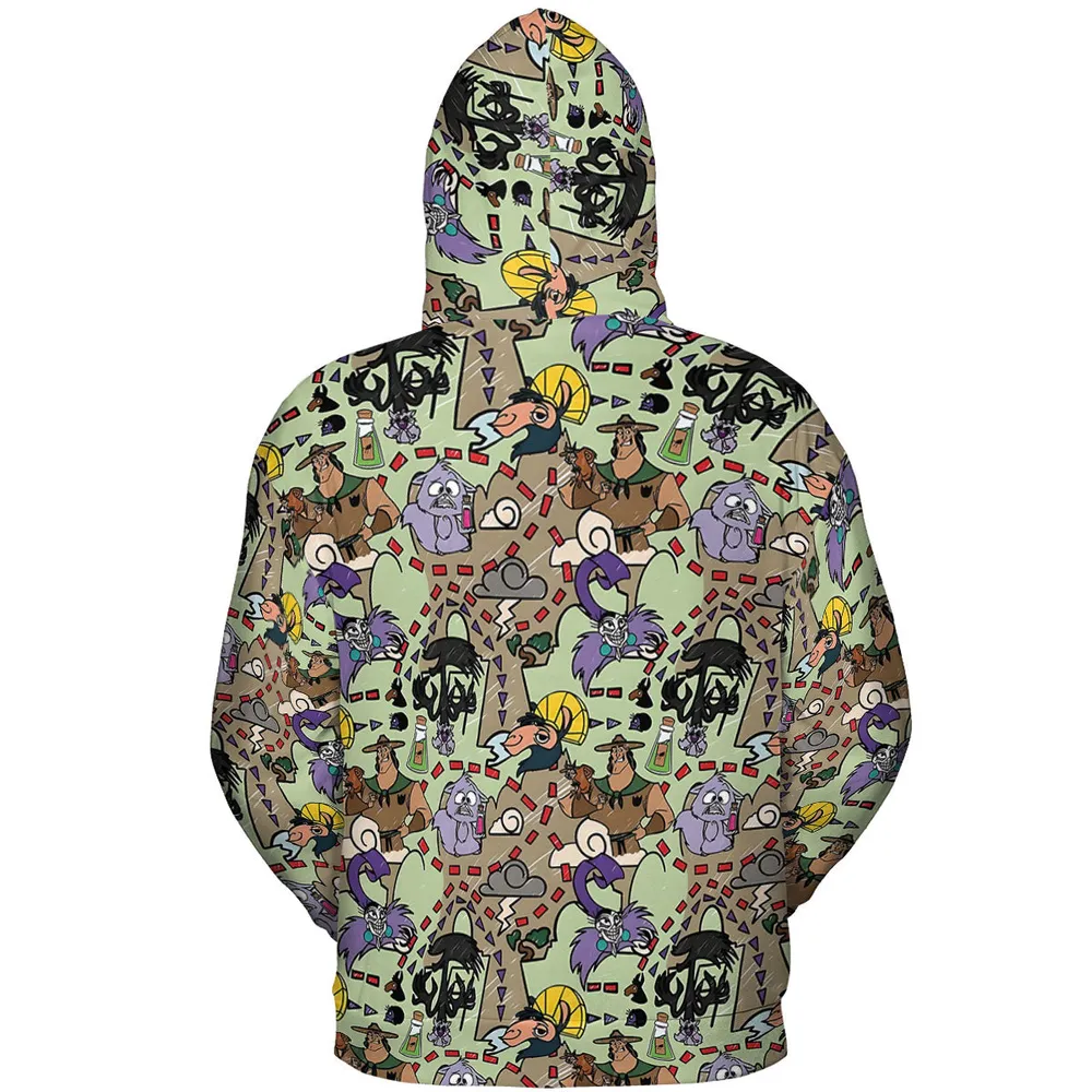 Groove Map The Emperor's New Groove All-over Print Hoodie - 5