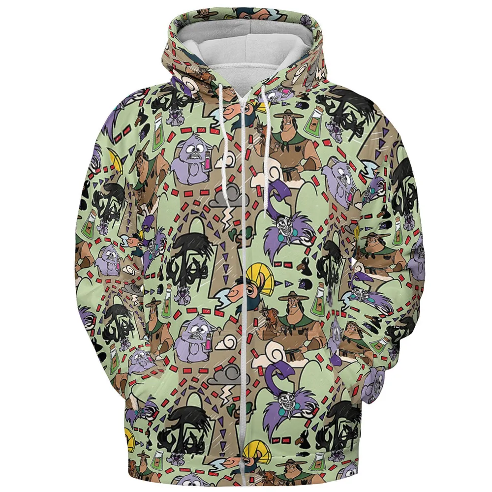 Groove Map The Emperor's New Groove All-over Print Hoodie - 4
