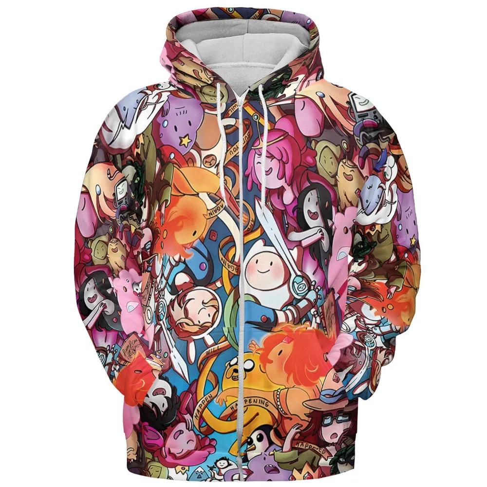 Land of Ooo Adventure Time All-over Print Hoodie - 4