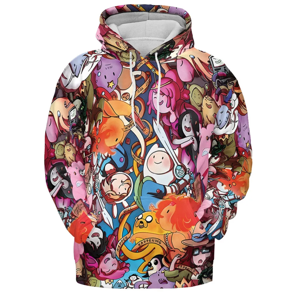 Land of Ooo Adventure Time All-over Print Hoodie - 3