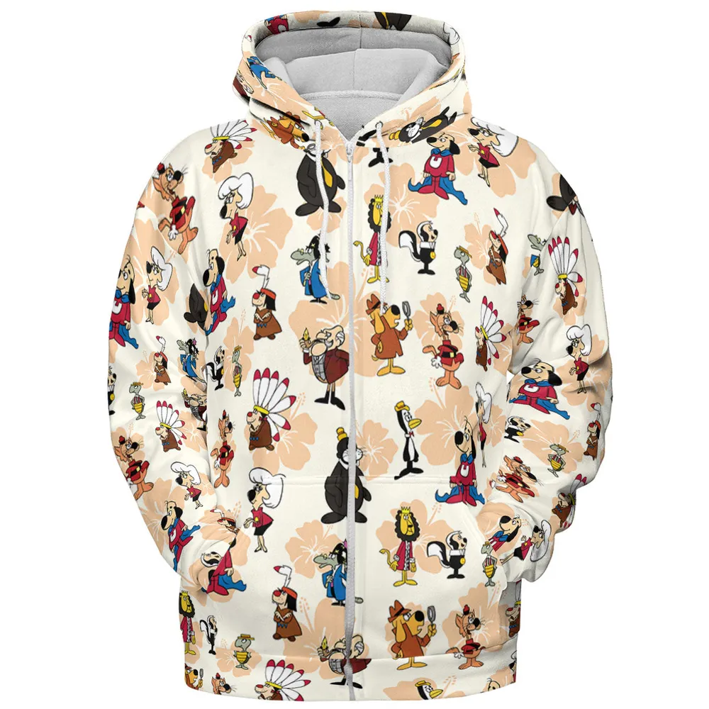 Nostalgia Underdog Characters All-over Print Hoodie - 4